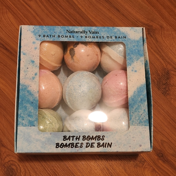 Naturally Vain 9 Pack Bath Bomb Set - Picture 5 of 5